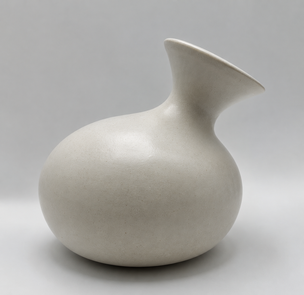 White Ceramic Vase